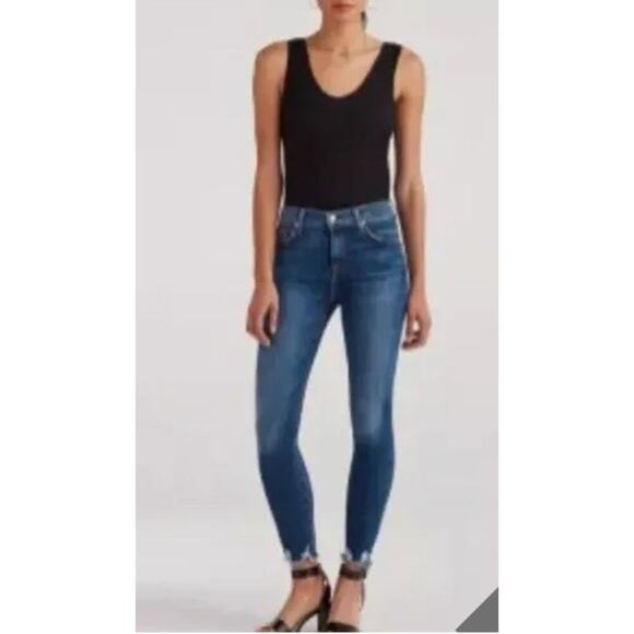 Rag & Bone NWT CATE Mid rise ankle skinny 25 NWT raw hem - Picture 1 of 9